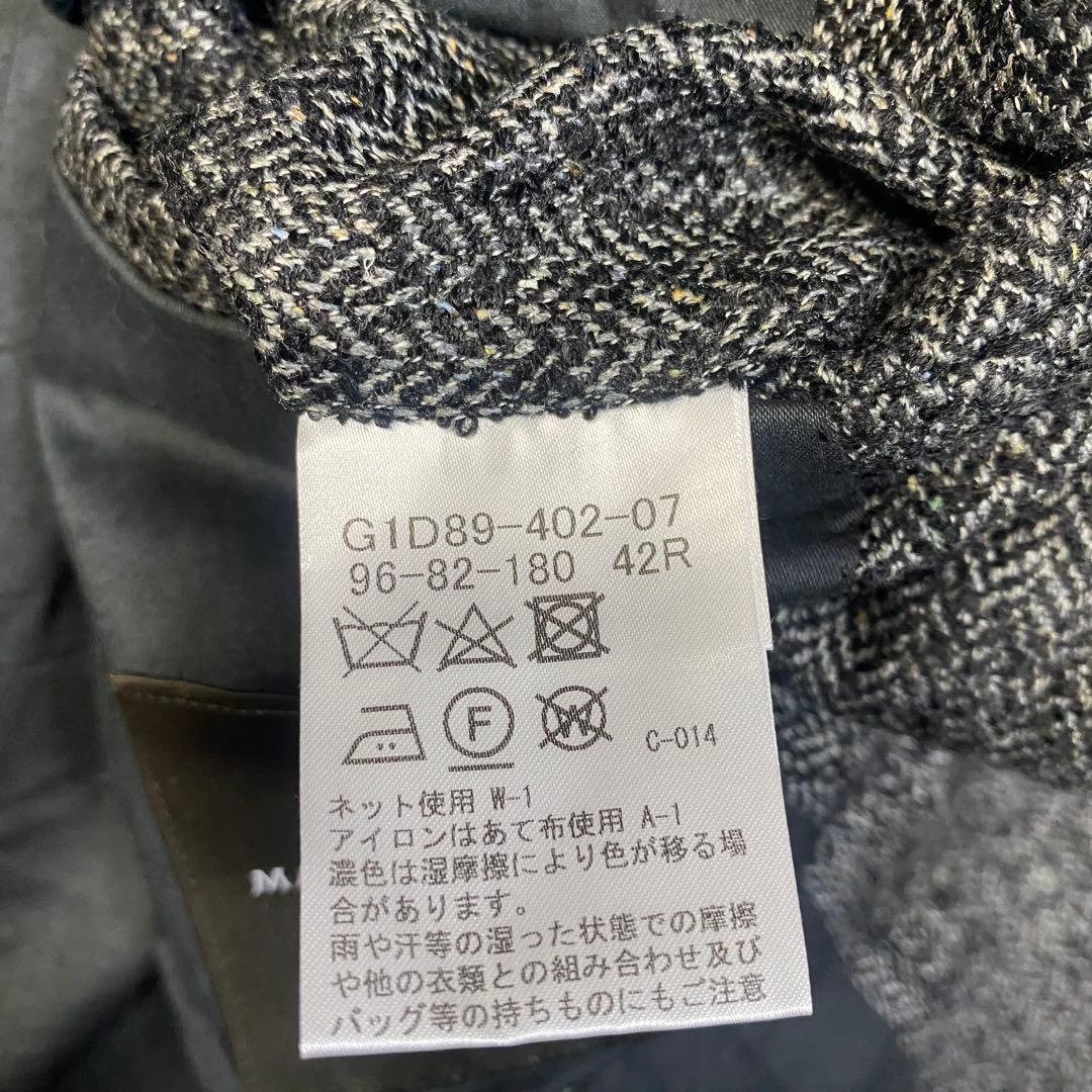 美品✨マッキントッシュ テーラードジャケット ヘリンボーン アルパカ混 42R