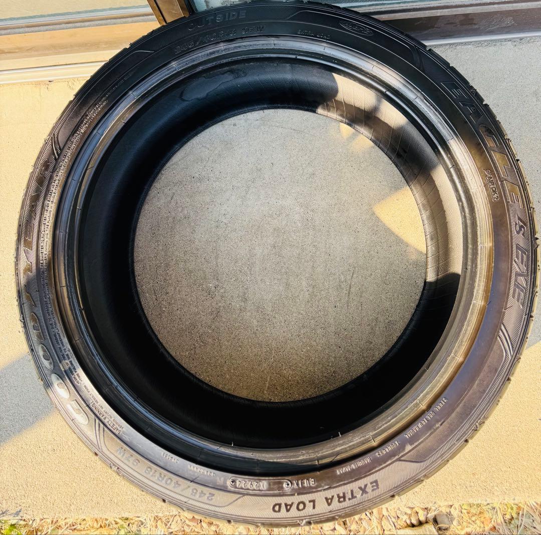 GOOD YEAR EAGLE LS EXE 245/40R18 2024年製。