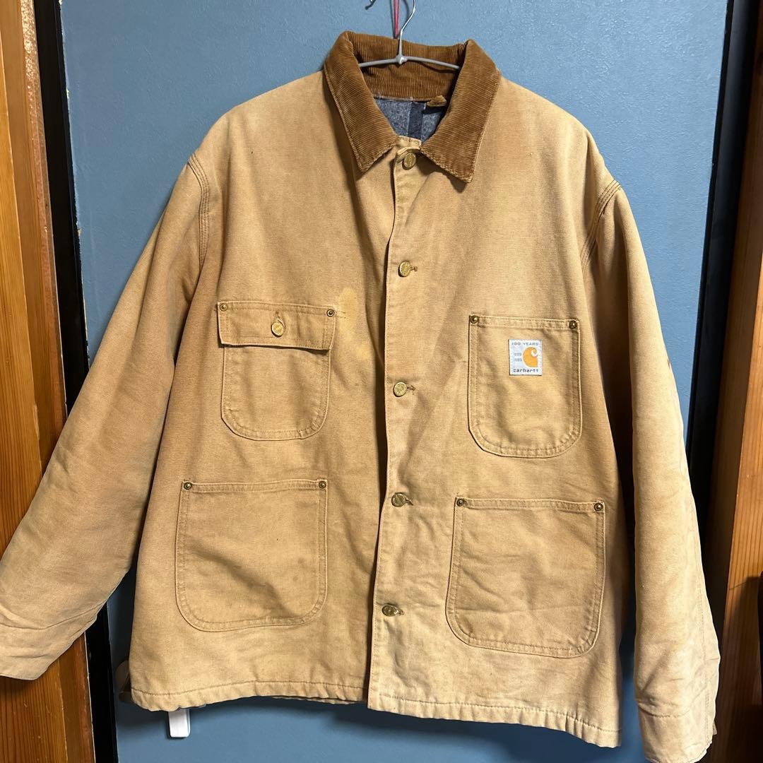 100周年記念　 Carhartt ミシガンチョアコート ダックカバーオール