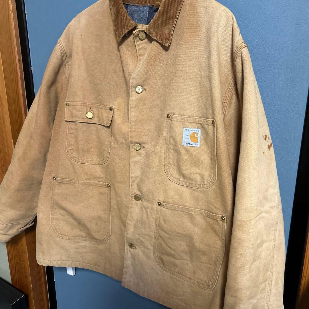 100周年記念　 Carhartt ミシガンチョアコート ダックカバーオール