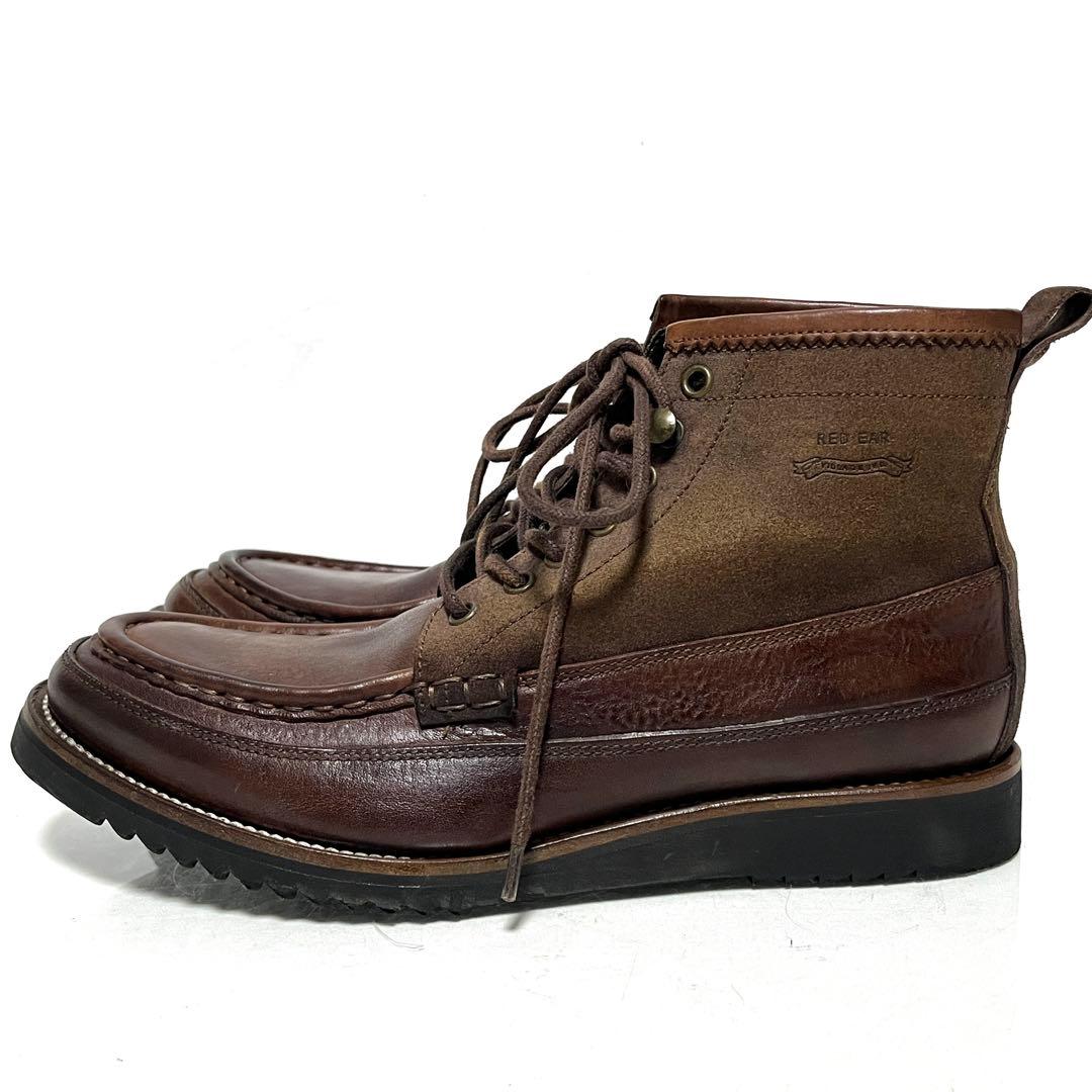 ★美品★RED EAR×PAUL SMITH★ダブルモカシン★UK6(24.5)