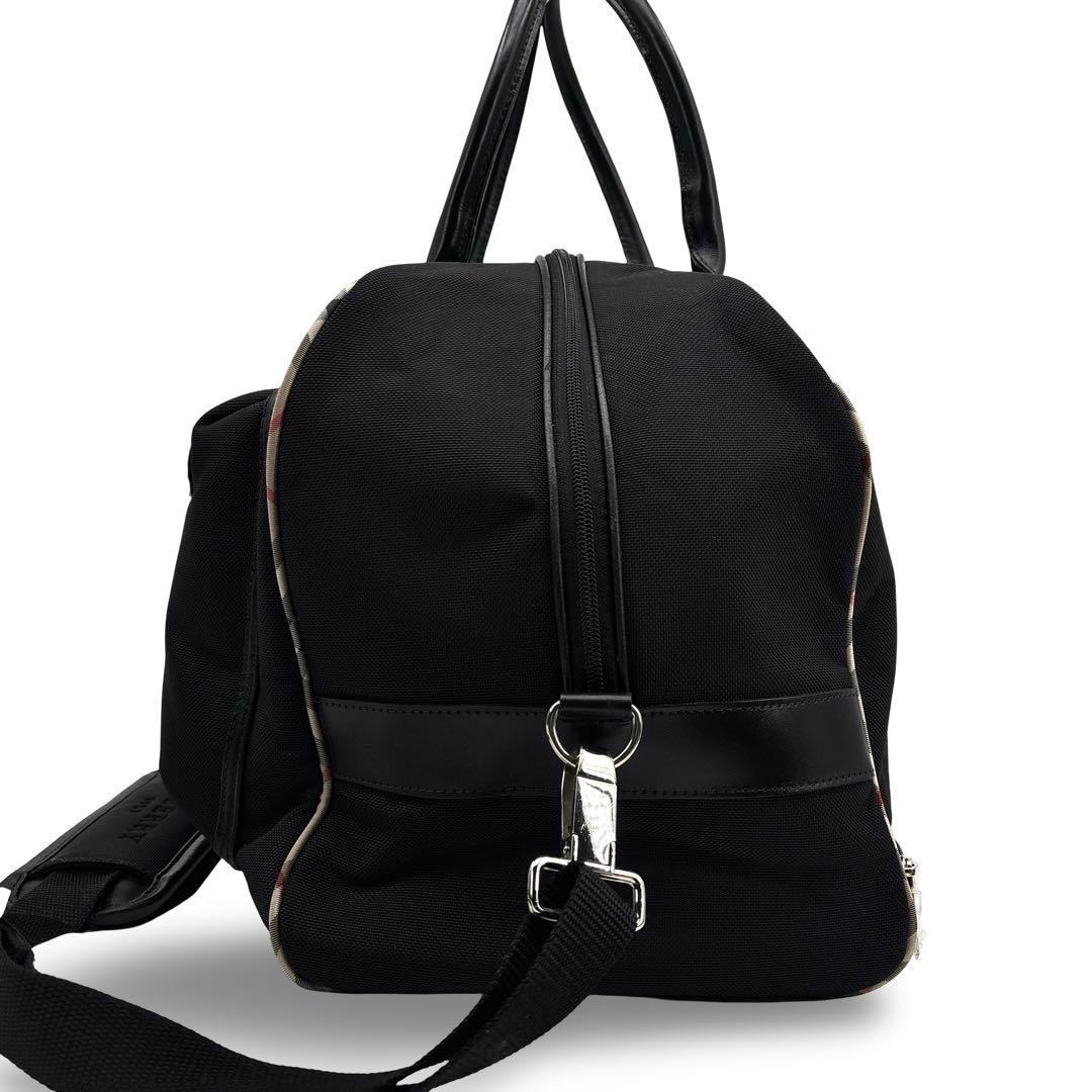 極美品】BURBERRY バーバリー　２WAY ボストンバッグ 　ノバチェック