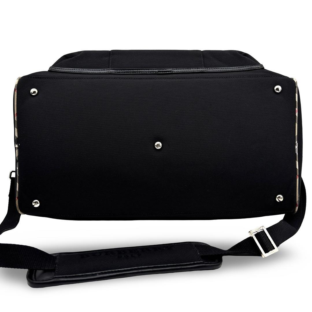 極美品】BURBERRY バーバリー　２WAY ボストンバッグ 　ノバチェック