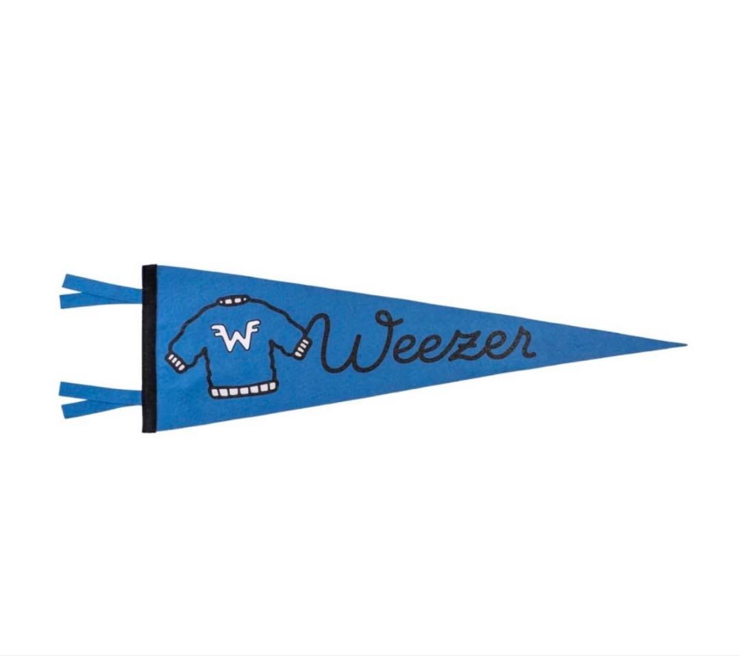洋楽 Weezer Sweater Pennant Oxford Pennant