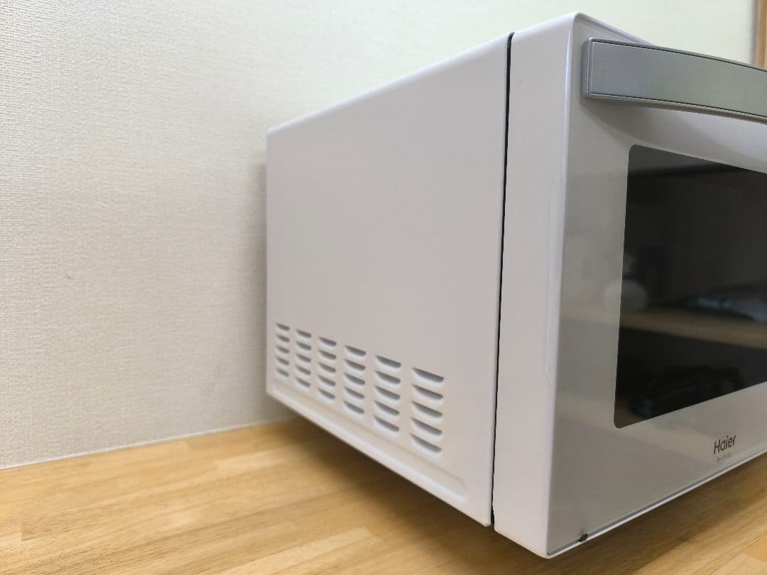 【美品】ハイアール　フラット電子レンジ　18L