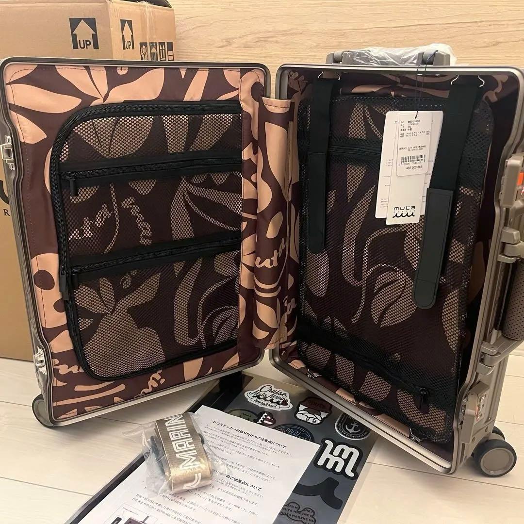 新品★126,500円 muta 38Lキャリーケース＆BIGトートバッグセット