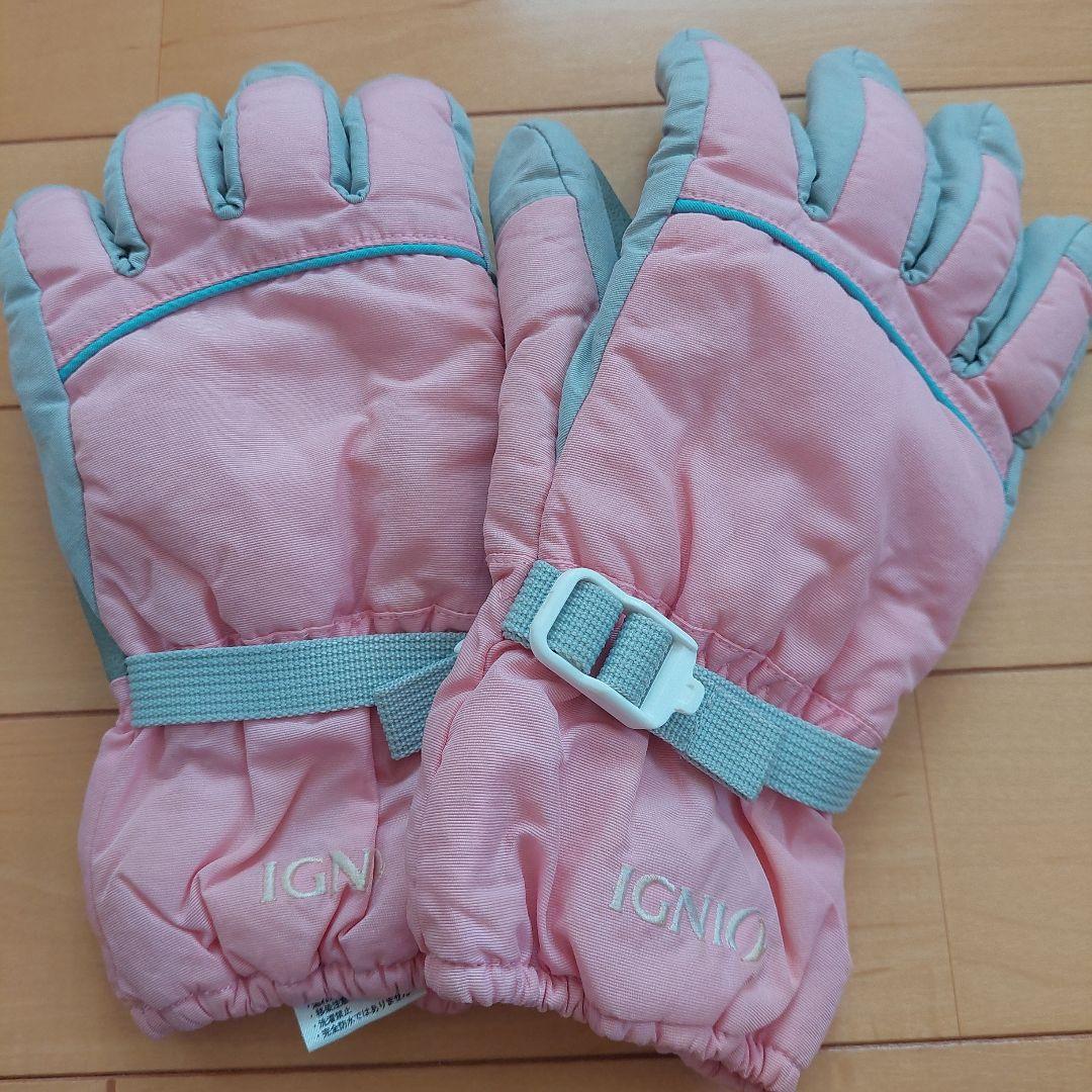 IGNIOスキーウエア　上下セット&手袋&ゴーグル　150