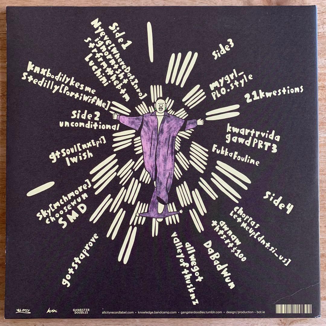 KNXWLEDGE WRAPTYPES 2LPレコード