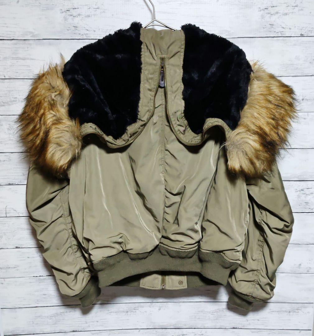 MOUSSY　n-2b ボンバージャケット　y2k マウジー