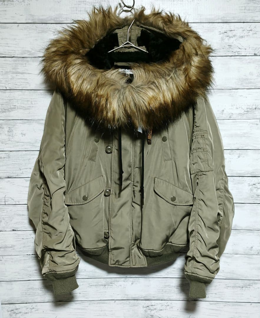 MOUSSY　n-2b ボンバージャケット　y2k マウジー