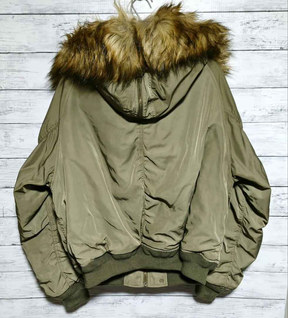 MOUSSY　n-2b ボンバージャケット　y2k マウジー