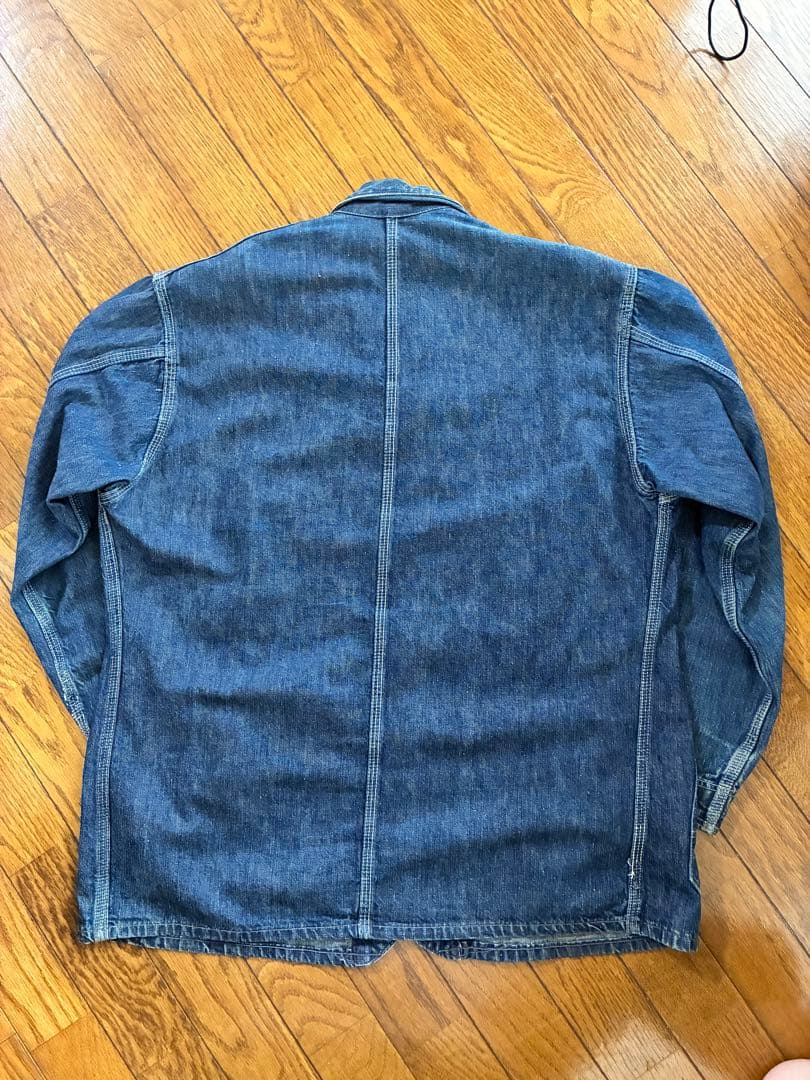 50s HERCLES ヘラクレス デニムカバーオール　極上　濃紺