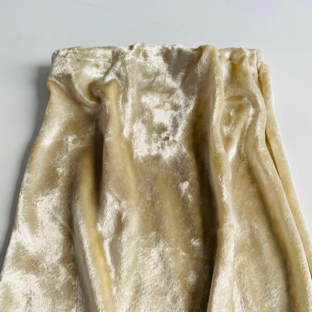 Naenof velvet long skirt ベルベットロングスカート