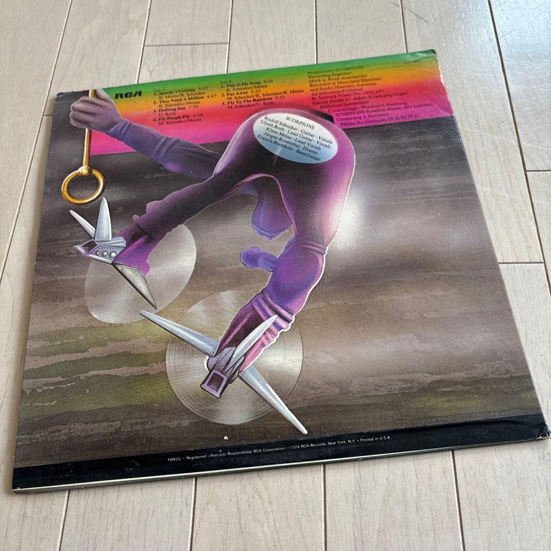 Scorpions Fly to the Rainbow レコード