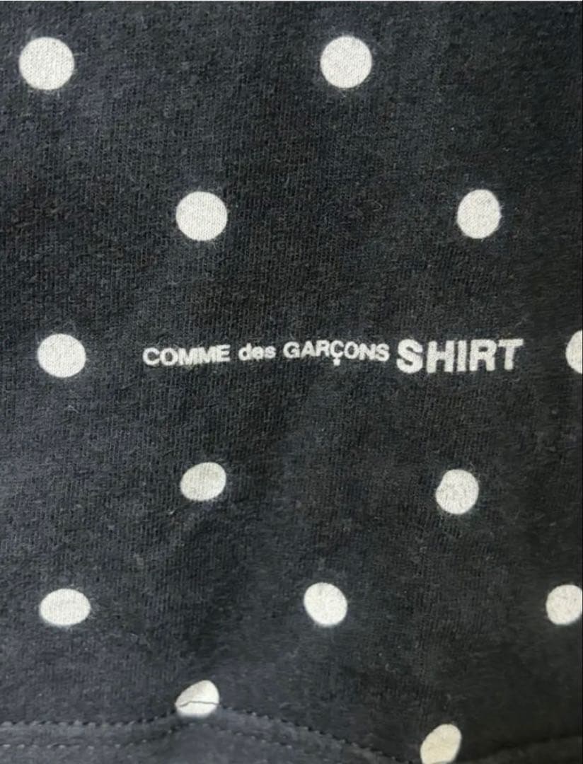 Supreme COMME des GARCONSドット柄Tシャツ