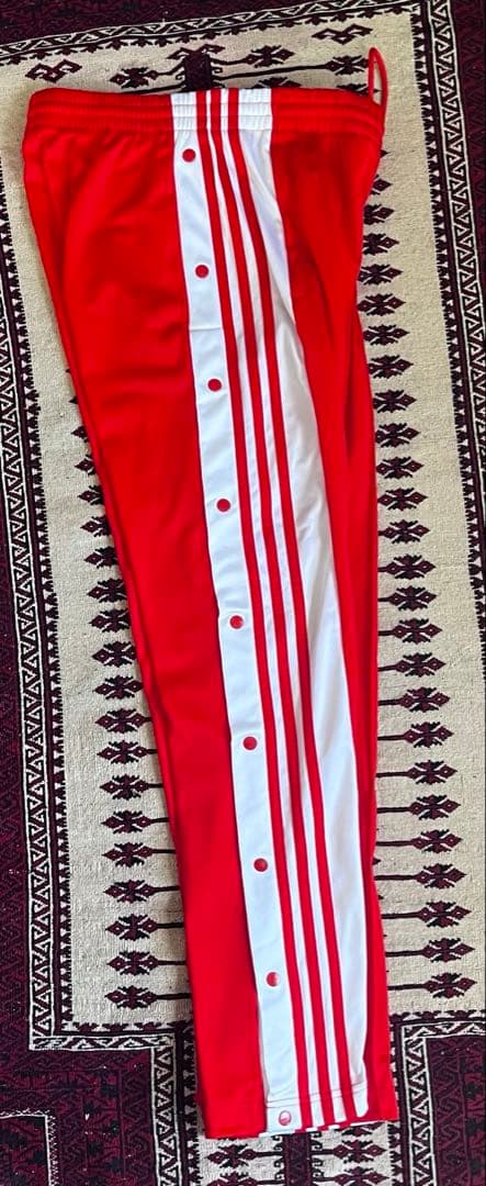 【希少】adidas Originals/アディブレイク/トラックパンツ/赤