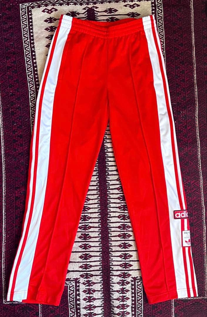【希少】adidas Originals/アディブレイク/トラックパンツ/赤