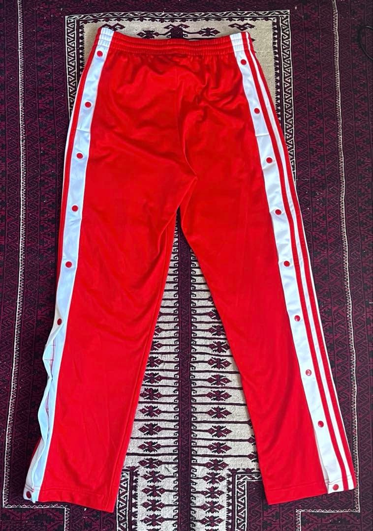 【希少】adidas Originals/アディブレイク/トラックパンツ/赤