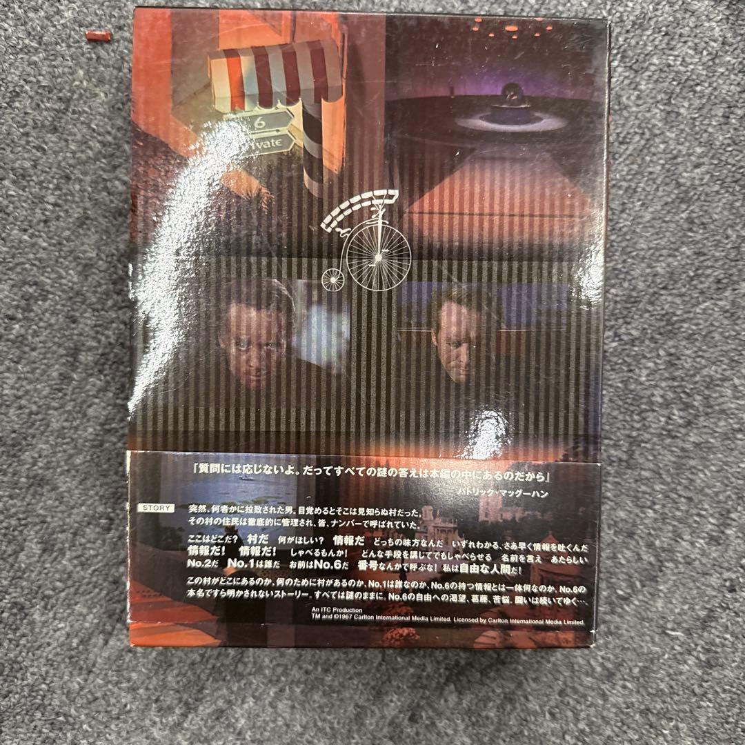 【THE PRISONER プリズナー No.6 DVD 6枚組 美品動作未確認