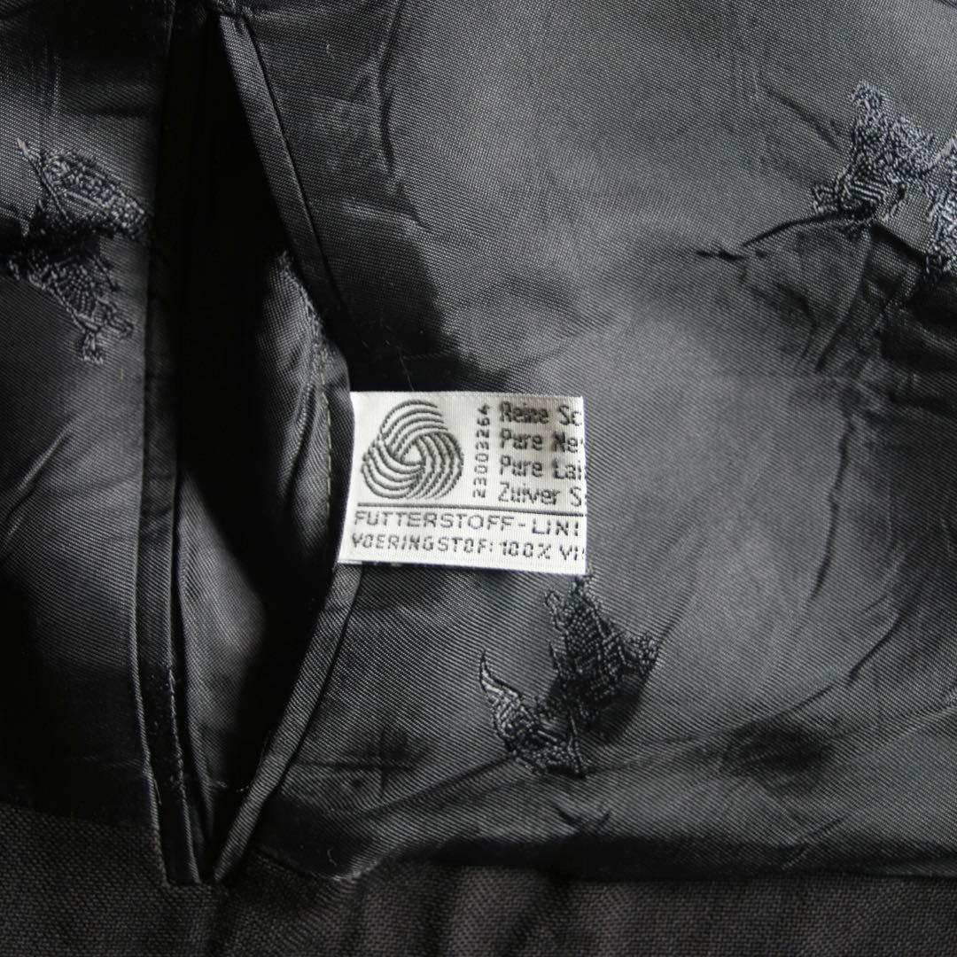 70s Burberry's バーバリー　ダブル紺ブレ　金ボタン　ドイツ製