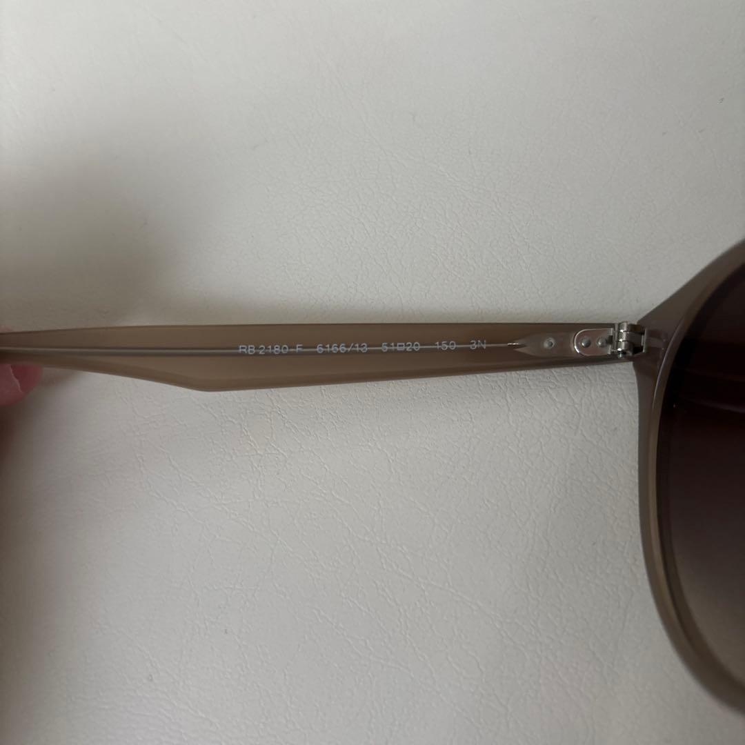 Ray-Ban ラウンド型サングラス ブラウン