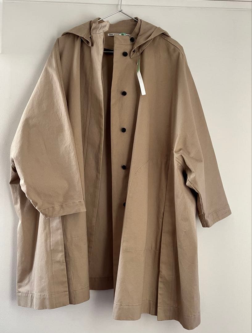 TENNE HANDCRAFTED MODERN　ケープコート　コットン