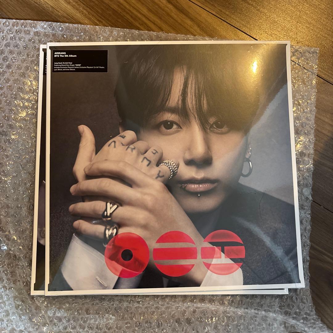 BTS☆ARIRANG　Standard Vinyl LP ジョングク