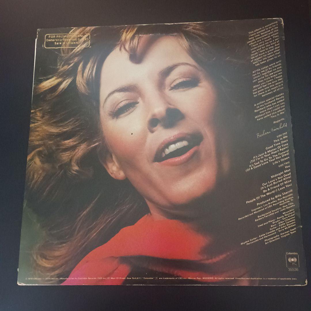 Barbara Fairchild This Is Me! LPレコード