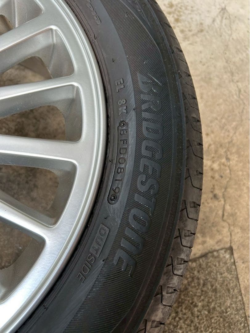 ✴︎ボルボ V70純正ホイール16インチブリヂストンレグノ4本セット深溝