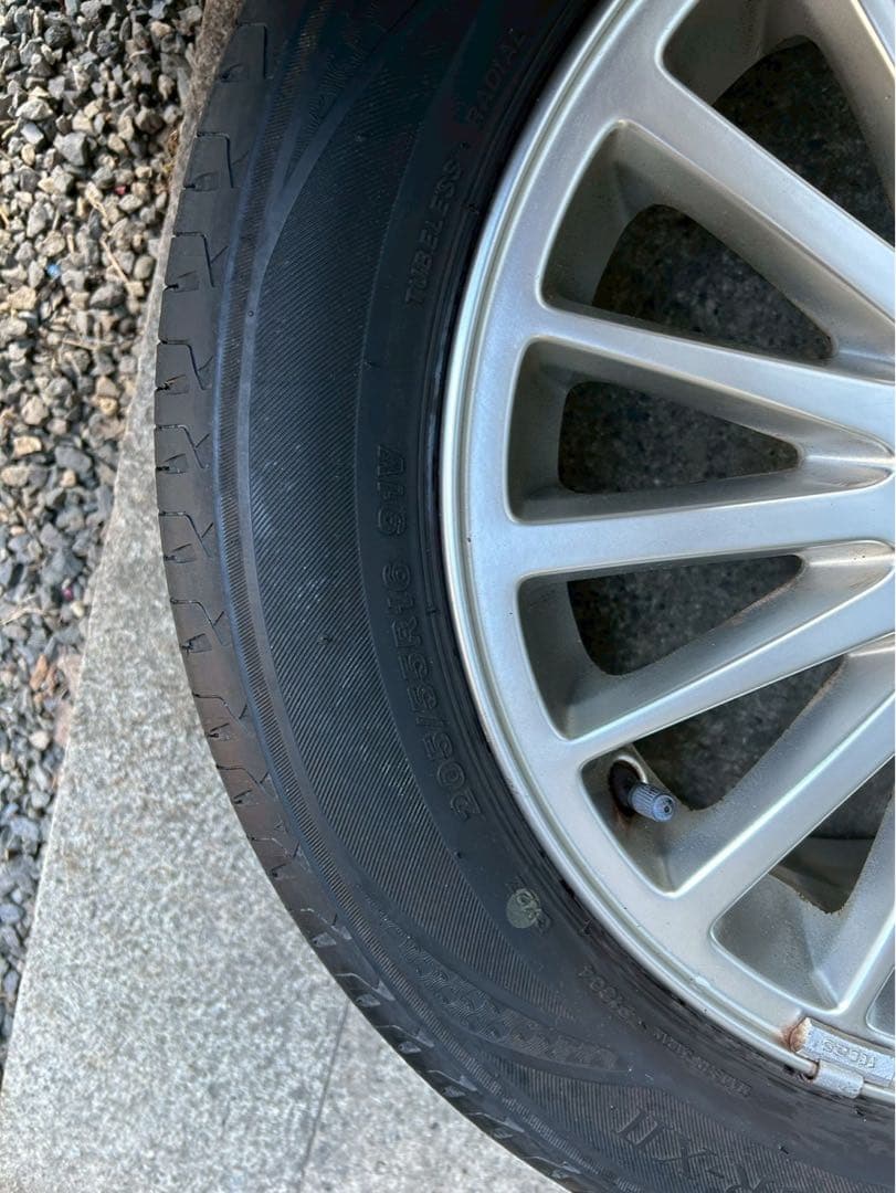 ✴︎ボルボ V70純正ホイール16インチブリヂストンレグノ4本セット深溝