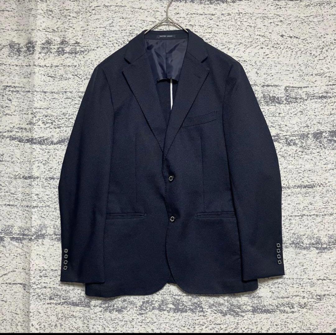超美品★マッキントッシュフィロソフィー★トロッタージャケット★濃紺★38R★格安