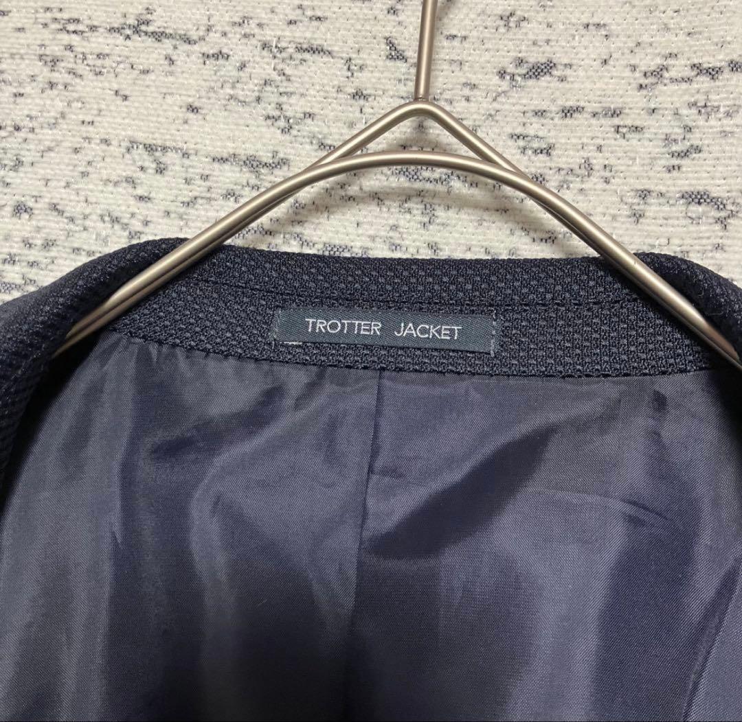 超美品★マッキントッシュフィロソフィー★トロッタージャケット★濃紺★38R★格安