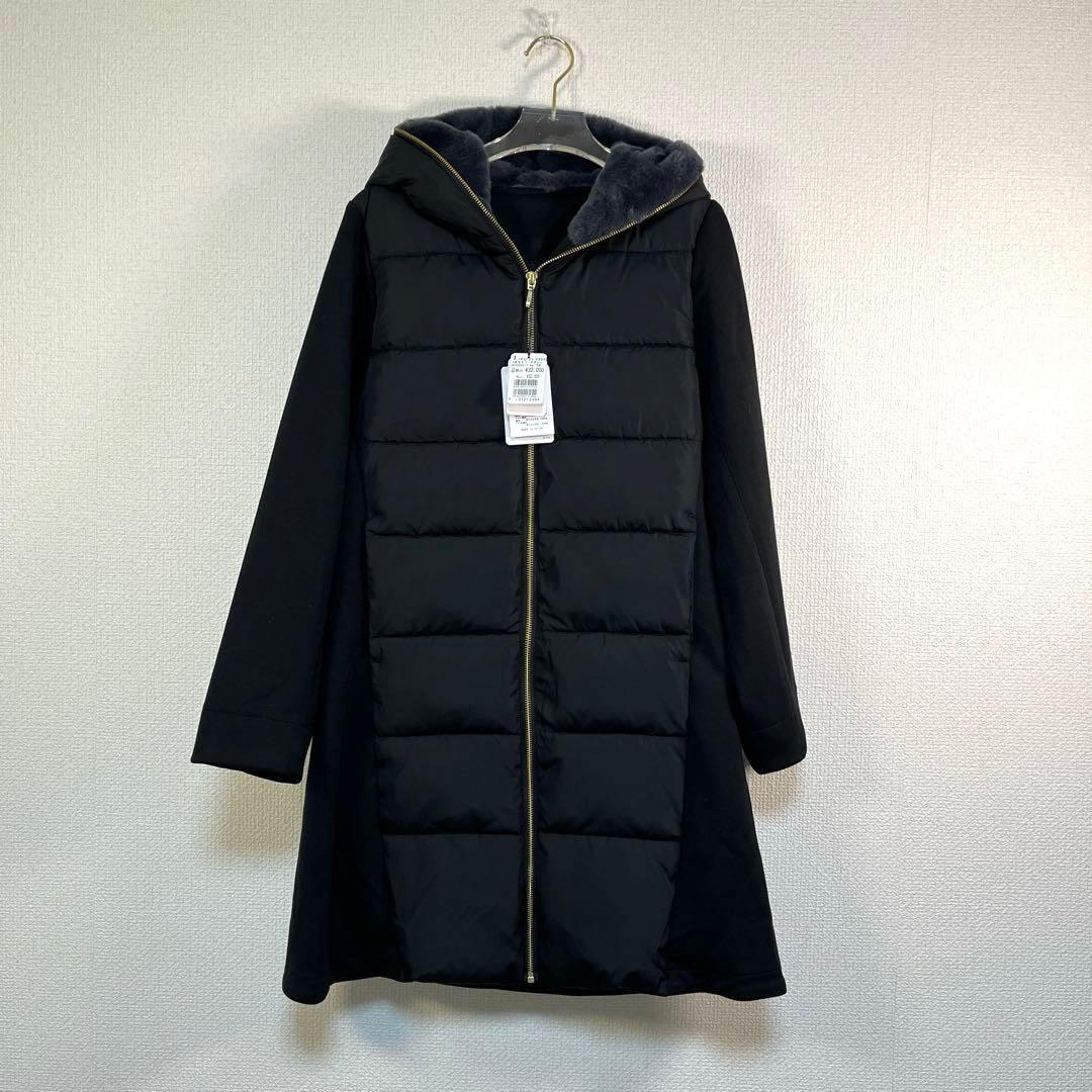 新品　ヤマダヤ　アウター　MEDOC ロングコート　ブラック