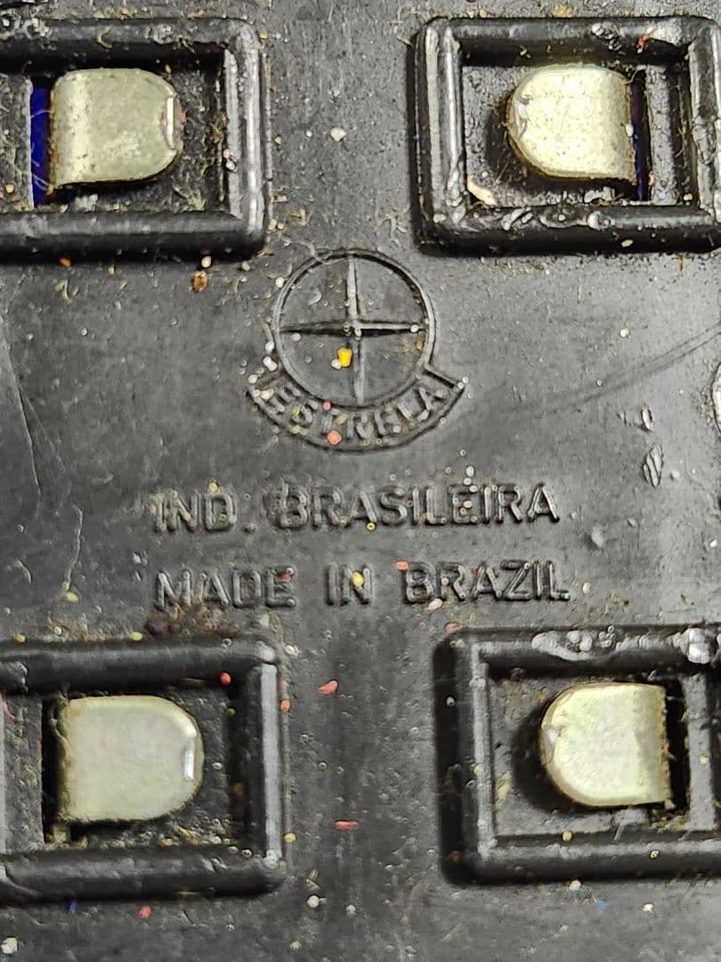 イエロー ミニカー モデル73 ブラジル製　チョロQ　昭和レトロ