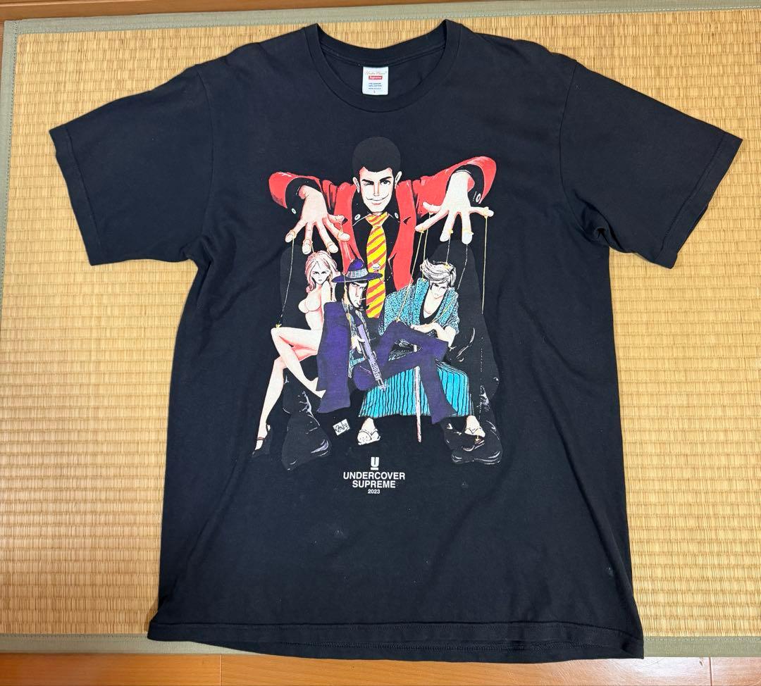 SUPREME × UNDERCOVER Lupin Tee Lサイズ ブラック