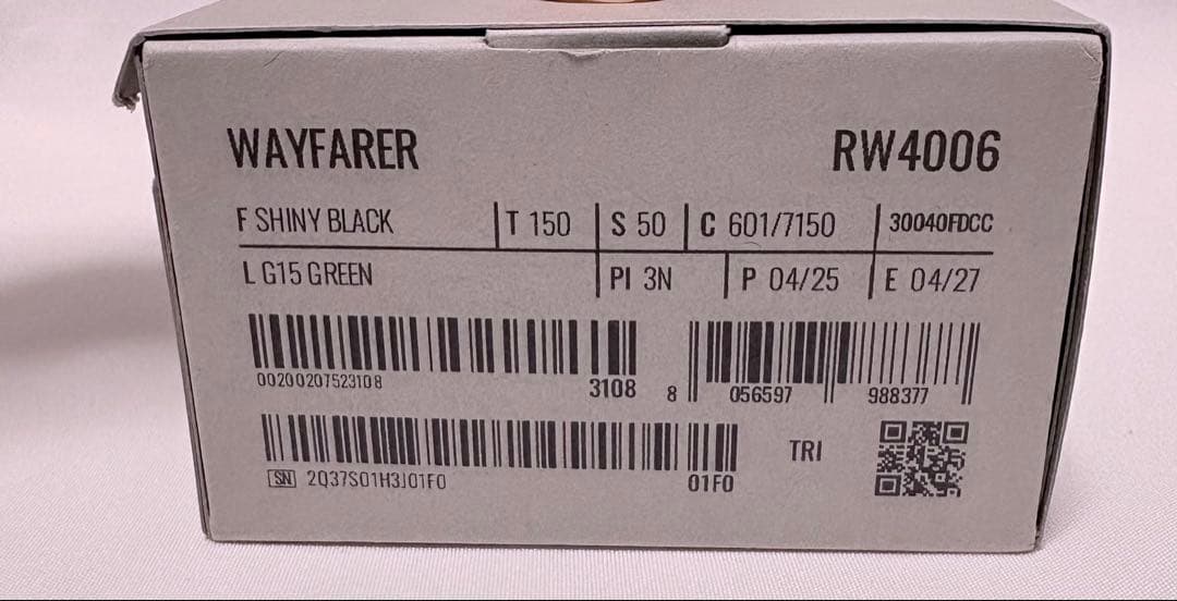 新品　レイバン　メタ　Ray-Ban Wayfarer  サングラス