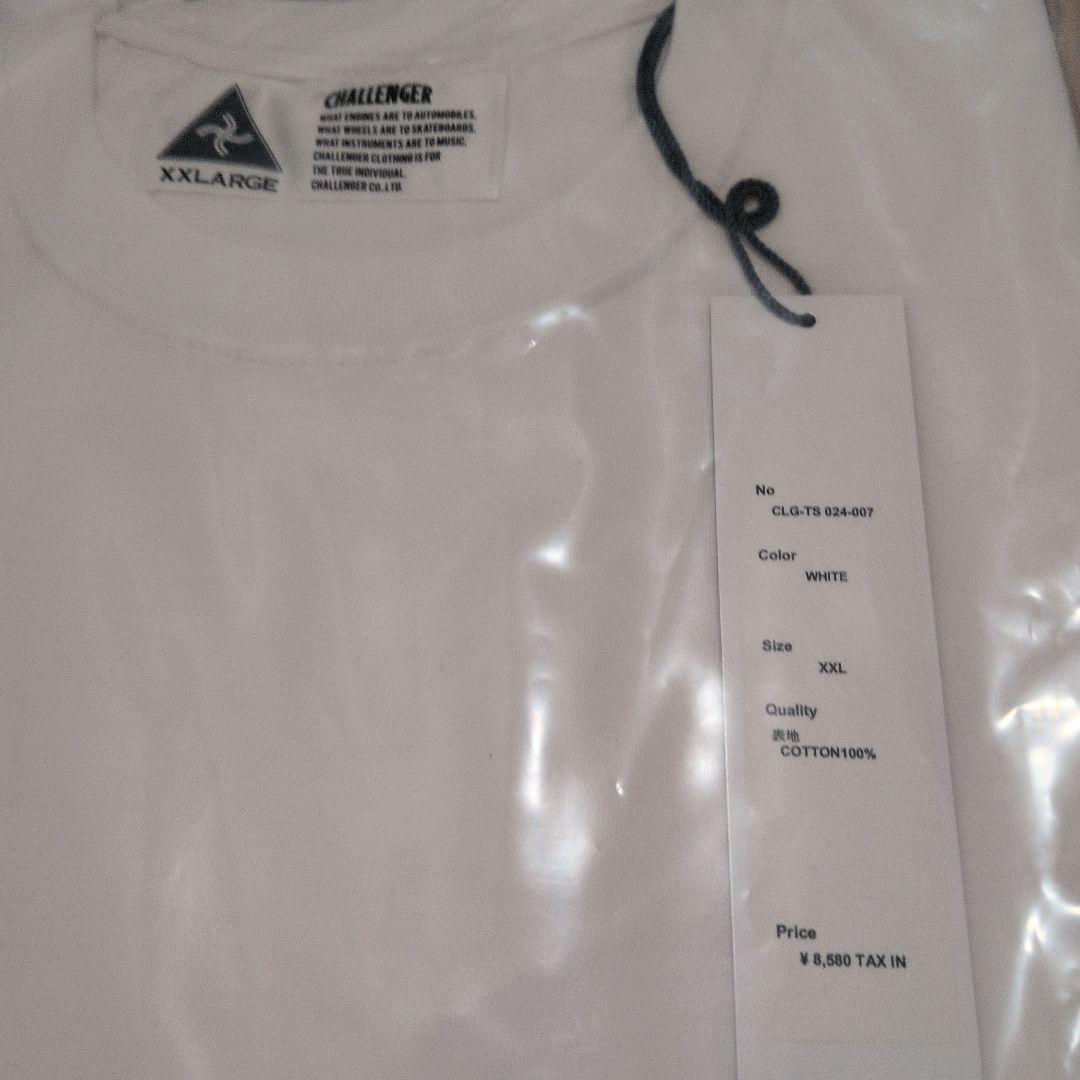 CHALLENGER LOGO PKT TEE XXL ホワイト