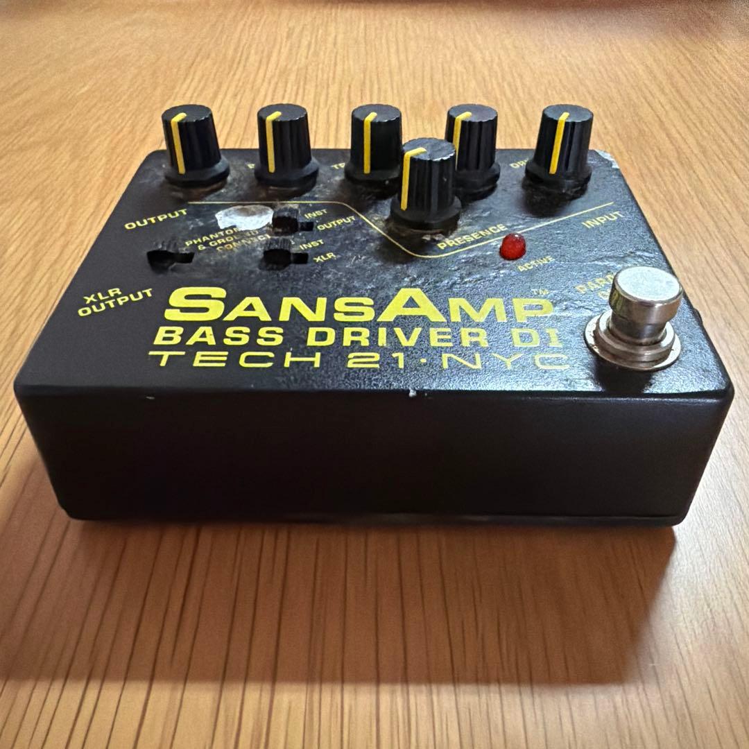 ベース Tech21 NYC SansAmp Bass D DI