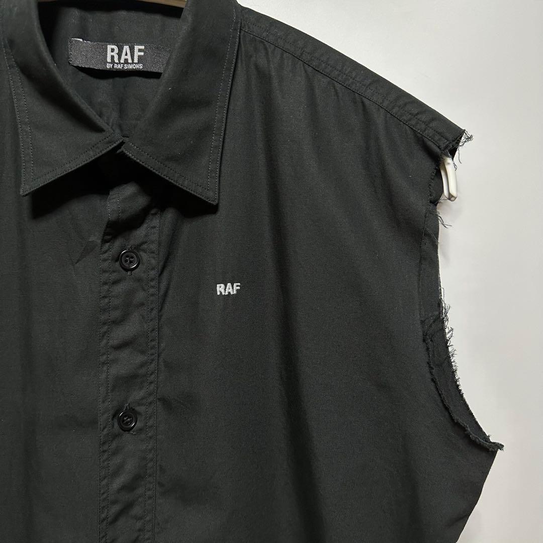 ※S※ RAF BY RAF SIMONS - カットオフシャツ