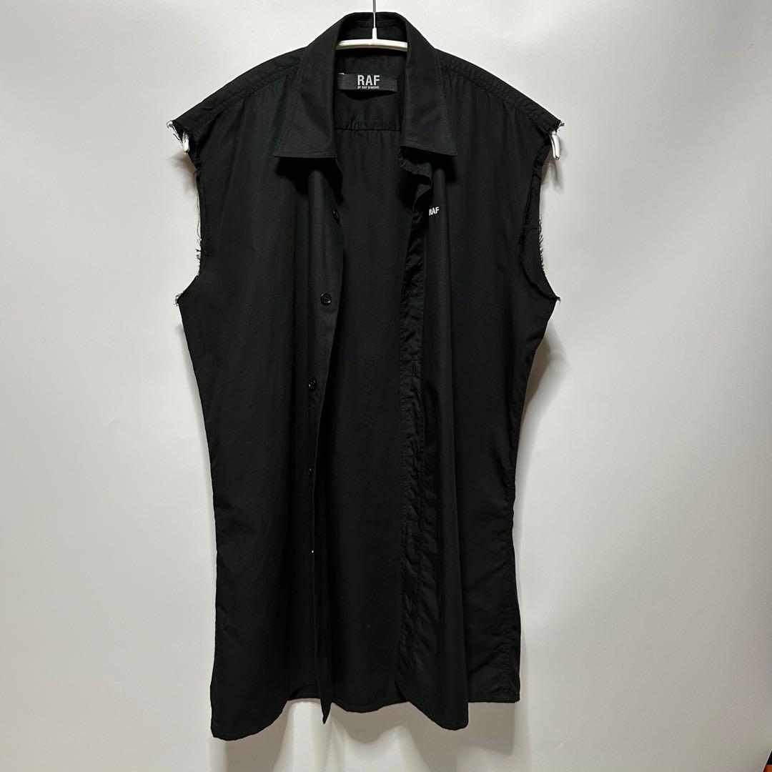 ※S※ RAF BY RAF SIMONS - カットオフシャツ