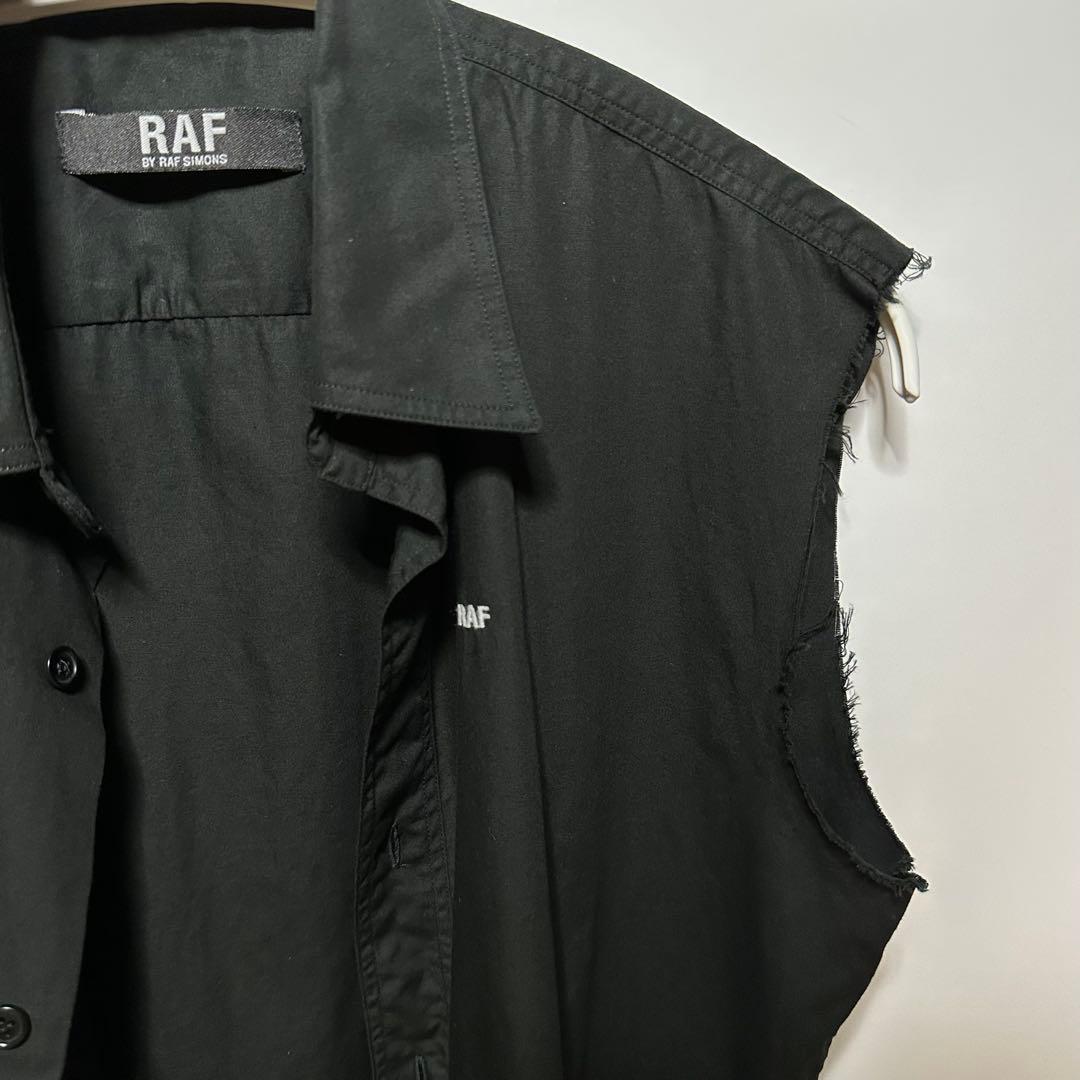 ※S※ RAF BY RAF SIMONS - カットオフシャツ