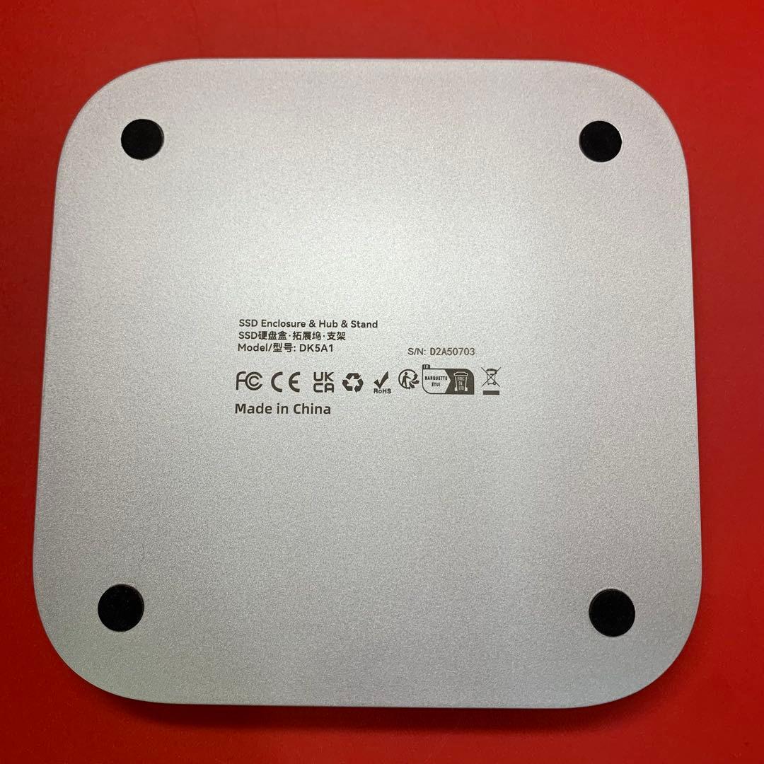 【開封・美品】RayCue Mac Mini M4 対応ハブ 10-in-1