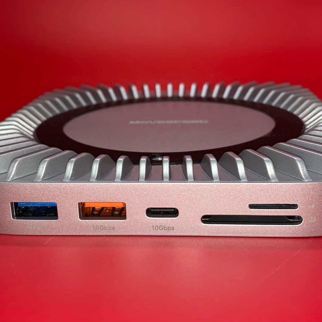 【開封・美品】RayCue Mac Mini M4 対応ハブ 10-in-1