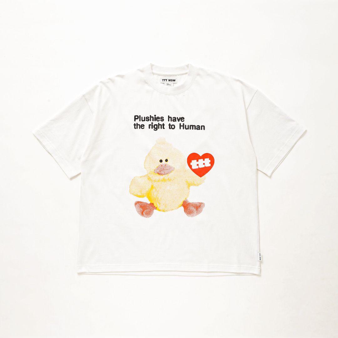 ttt_msw HIYOKO Tee (WHITE) Mサイズ