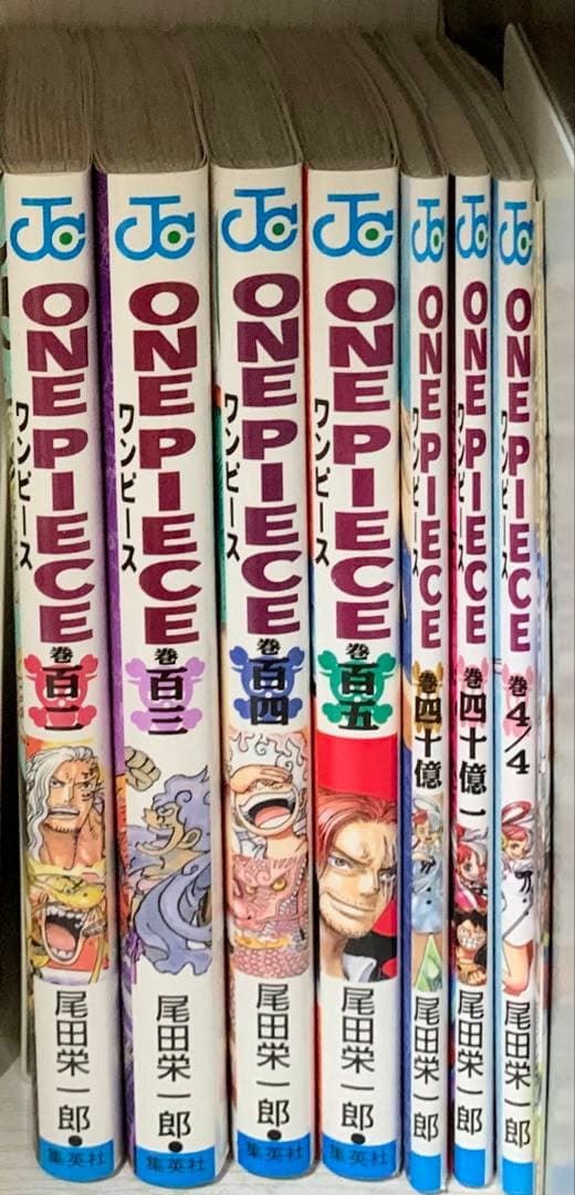 ONE PIECE 6〜105巻+おまけ　セット