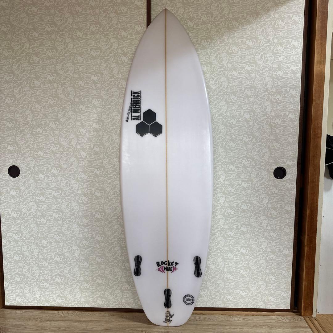 タケ チャネルアイランド ROCKET WIDE ショートボード