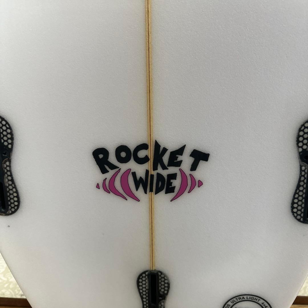 タケ チャネルアイランド ROCKET WIDE ショートボード