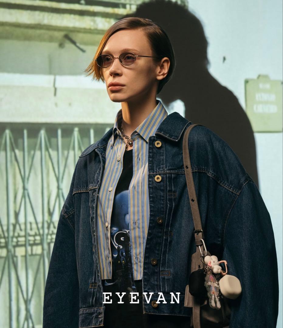 EYEVAN アイヴァン トンプソン オーバル サングラス メガネ