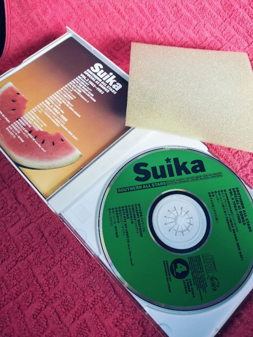【レア✨】名盤CD 「サザンオールスターズ/すいか 61 SONGS」おまけつき