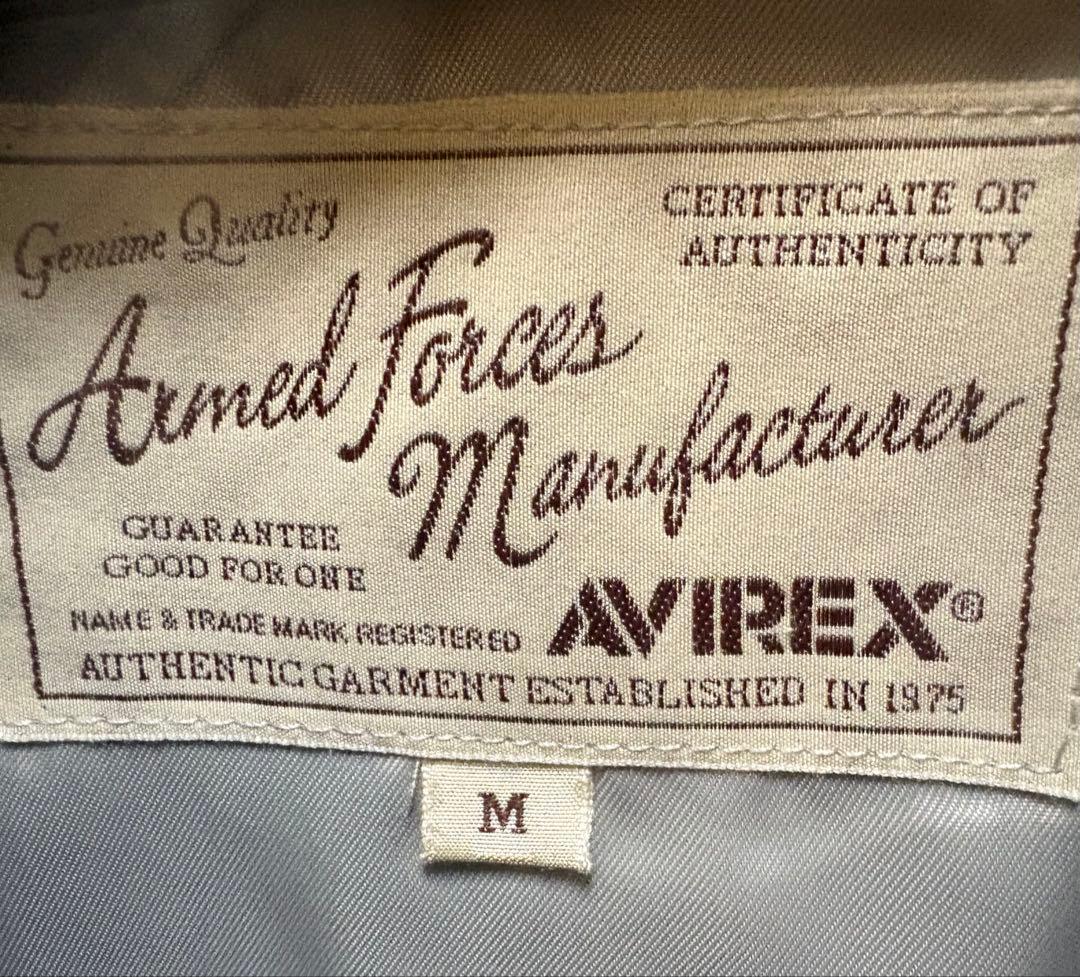 新品未使用　AVIREX MA-1 GT-10シリーズ